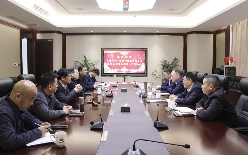 公司主要領(lǐng)導(dǎo)赴廬、蓉拜訪多家兄弟單位